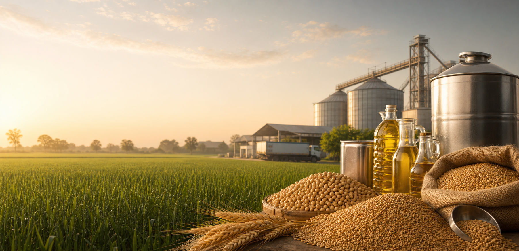 Agro commodities, edible oil and modern supply infrastructure
